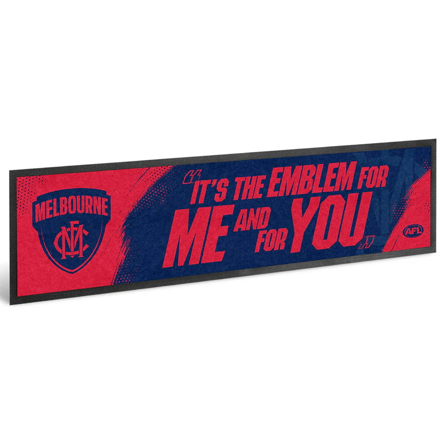 Melbourne Demons Team Song Bar Runner
