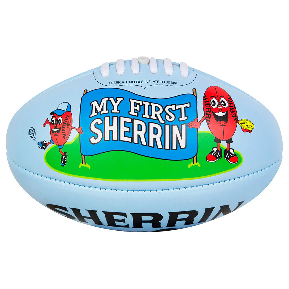 My First Soft Touch Mini Football - Blue - Image 3