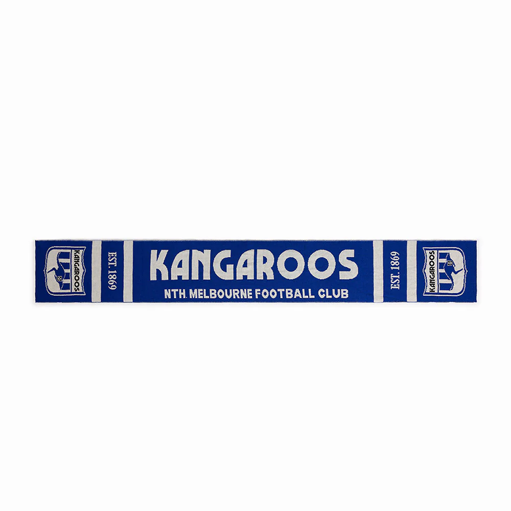 North Melbourne Throwback Merino Wool Scarf - Image 3