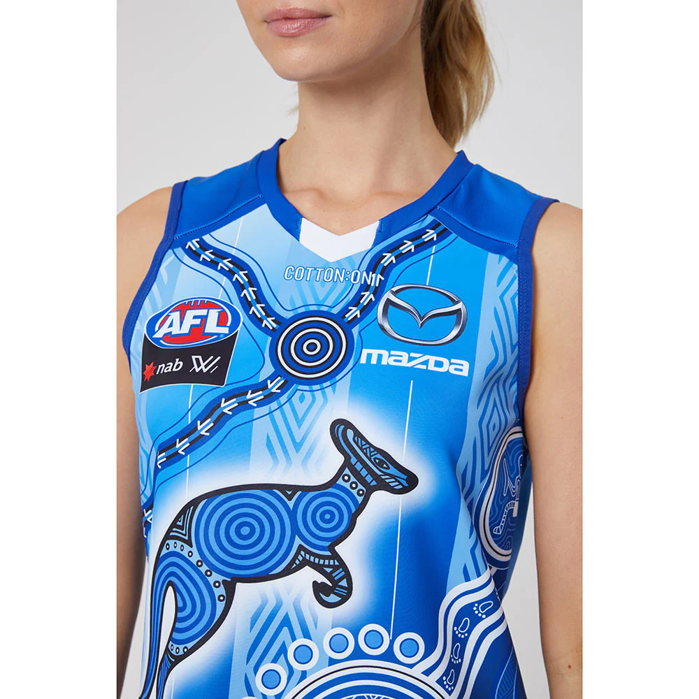 North Melbourne AFLW Season 7 Womens Indigenous Guernsey - Image 8