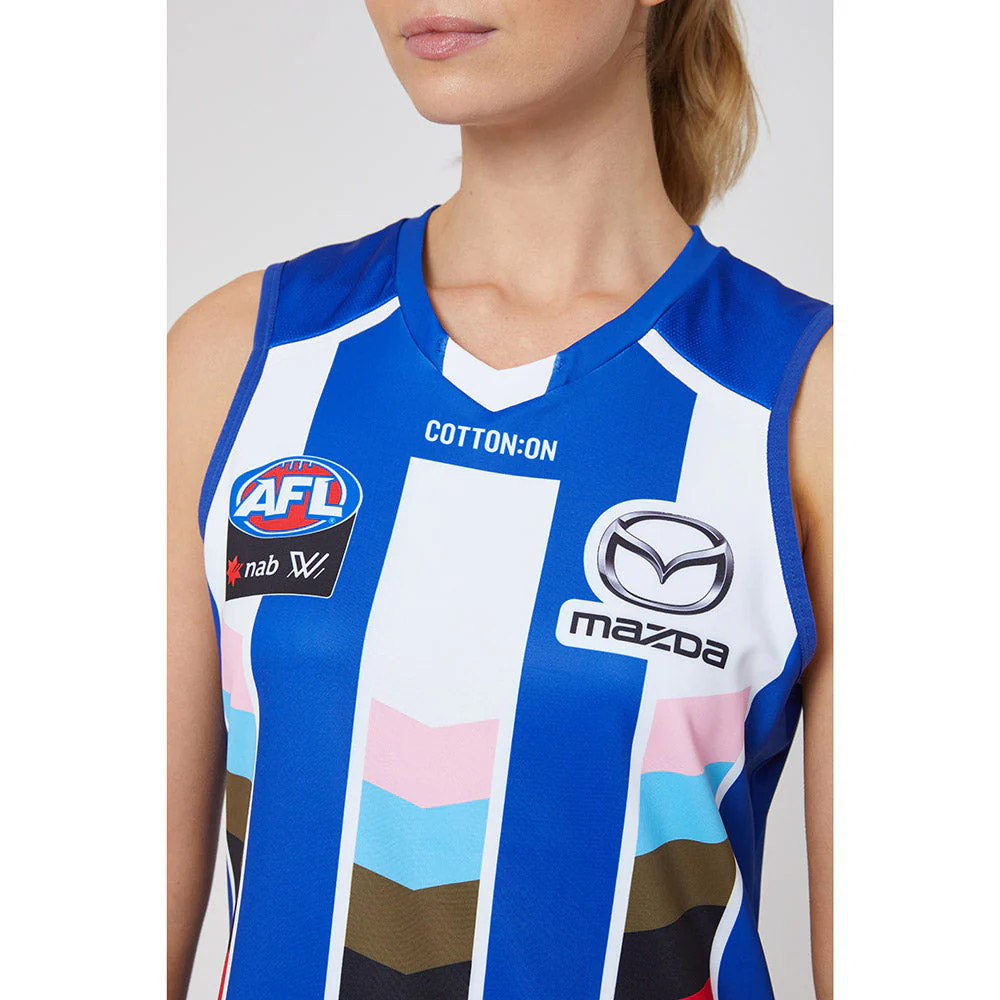 North Melbourne AFLW Season 7 Womens Pride Guernsey - Image 9