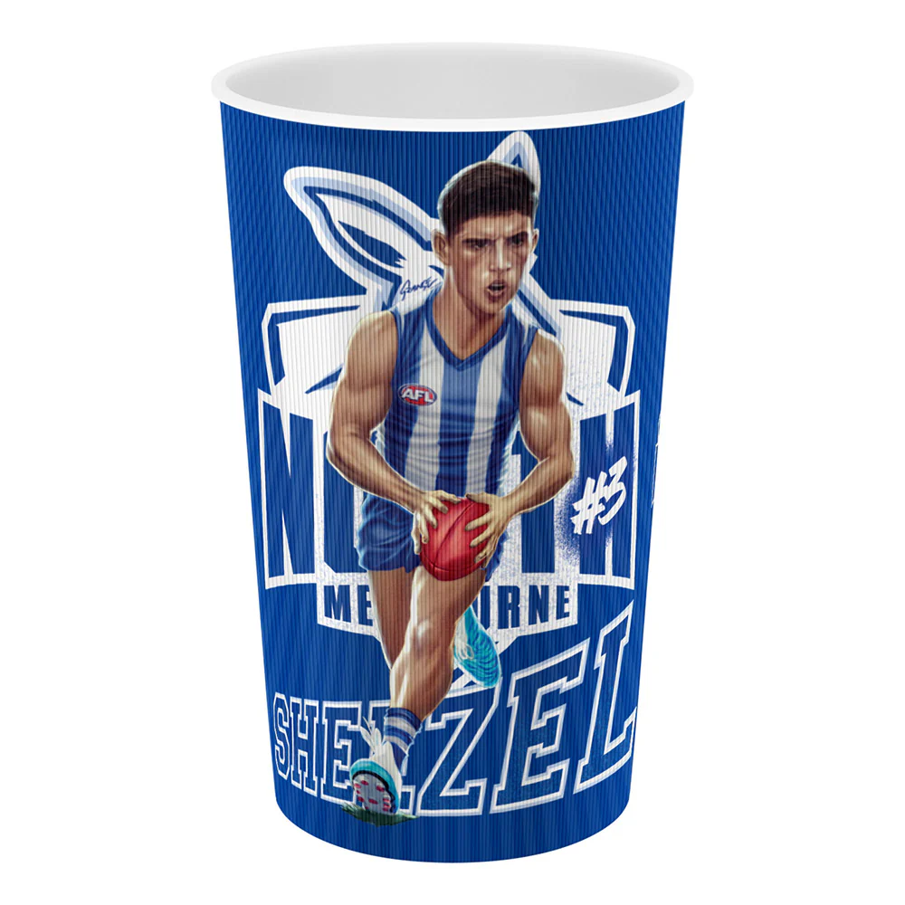 North Melbourne Grange Lenticular Tumbler - Harry Sheezel