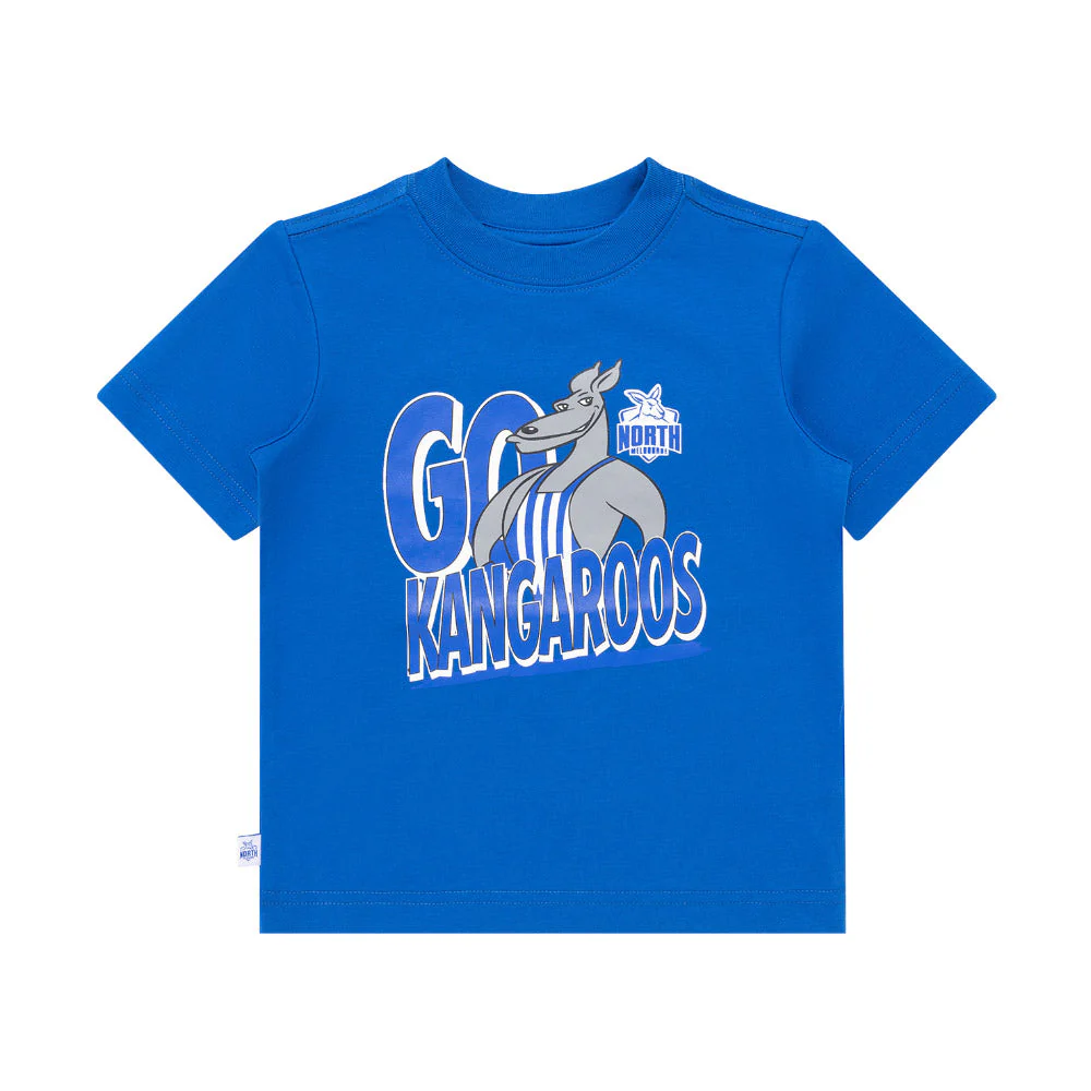 North Melbourne Kids Woof Mascot Tee - Image 5