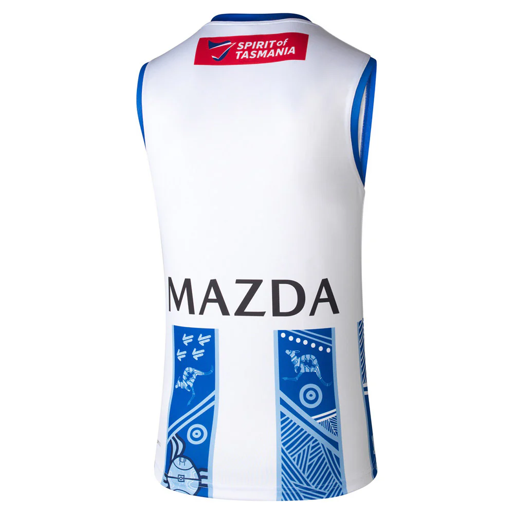 North Melbourne Authentic 2024 Mens Indigenous Guernsey - Image 4