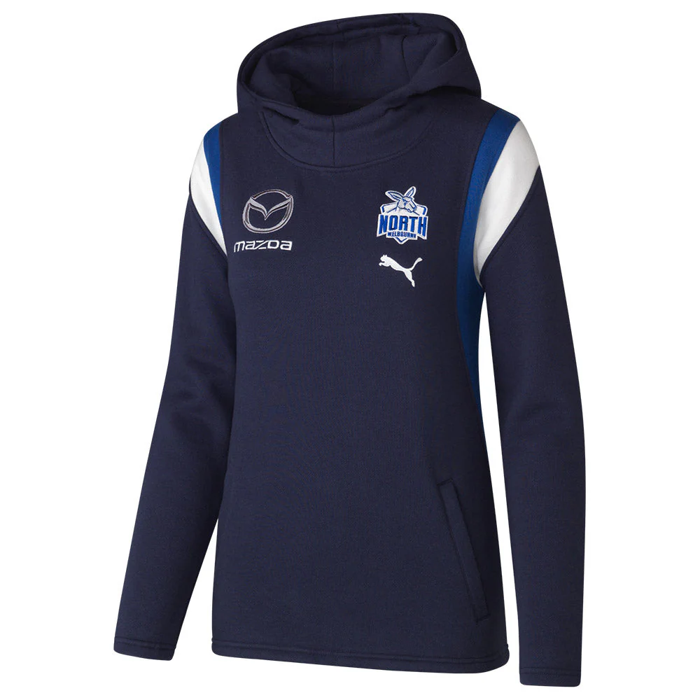 North Melbourne 2024 Authentic Womens Team Hoodie - Image 4