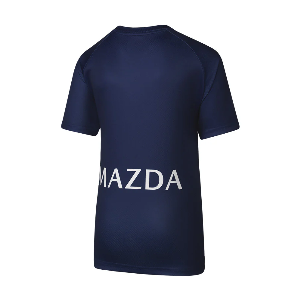 North Melbourne 2024 Authentic Youth Warm Up Top - Image 2