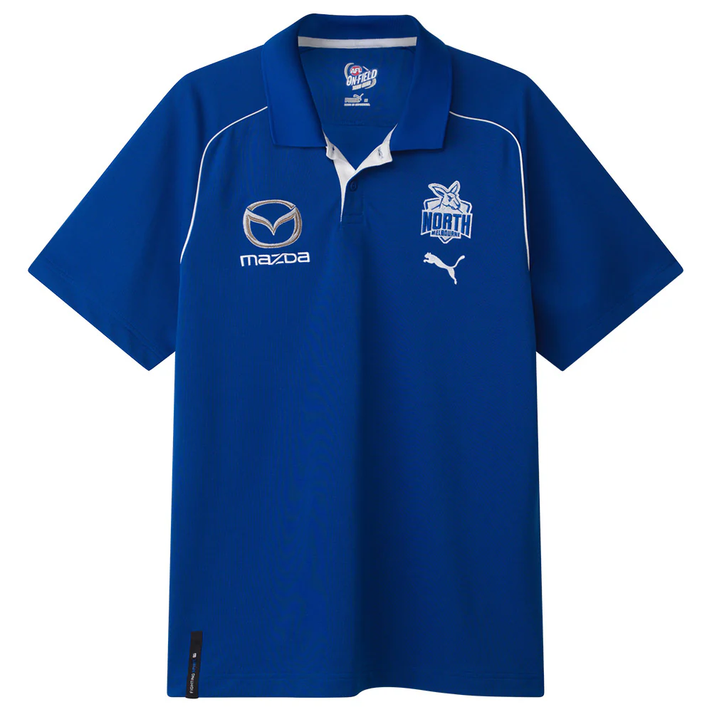 North Melbourne 2025 Authentic Team Polo