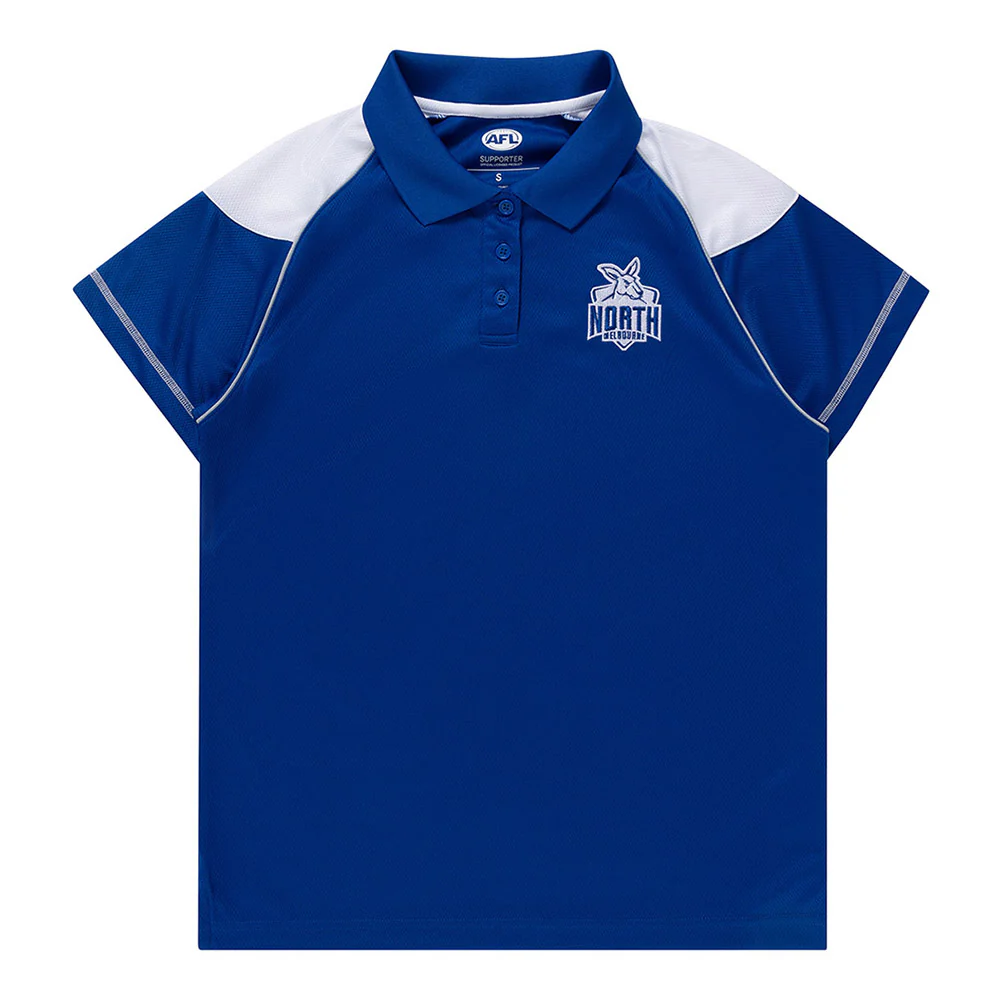 North Melbourne Womens Performance Polo