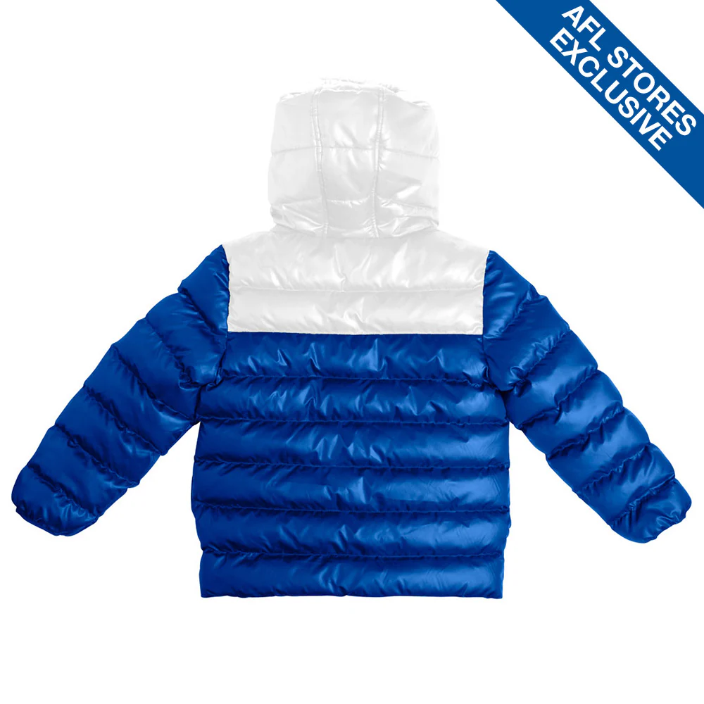 North Melbourne Youth Puffer Jacket - Image 2