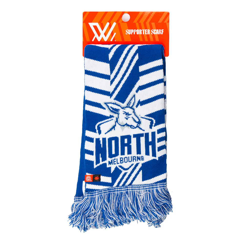 North Melbourne AFLW Official Supporter Scarf