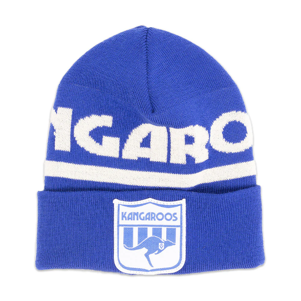 North Melbourne Throwback Merino Wool Beanie