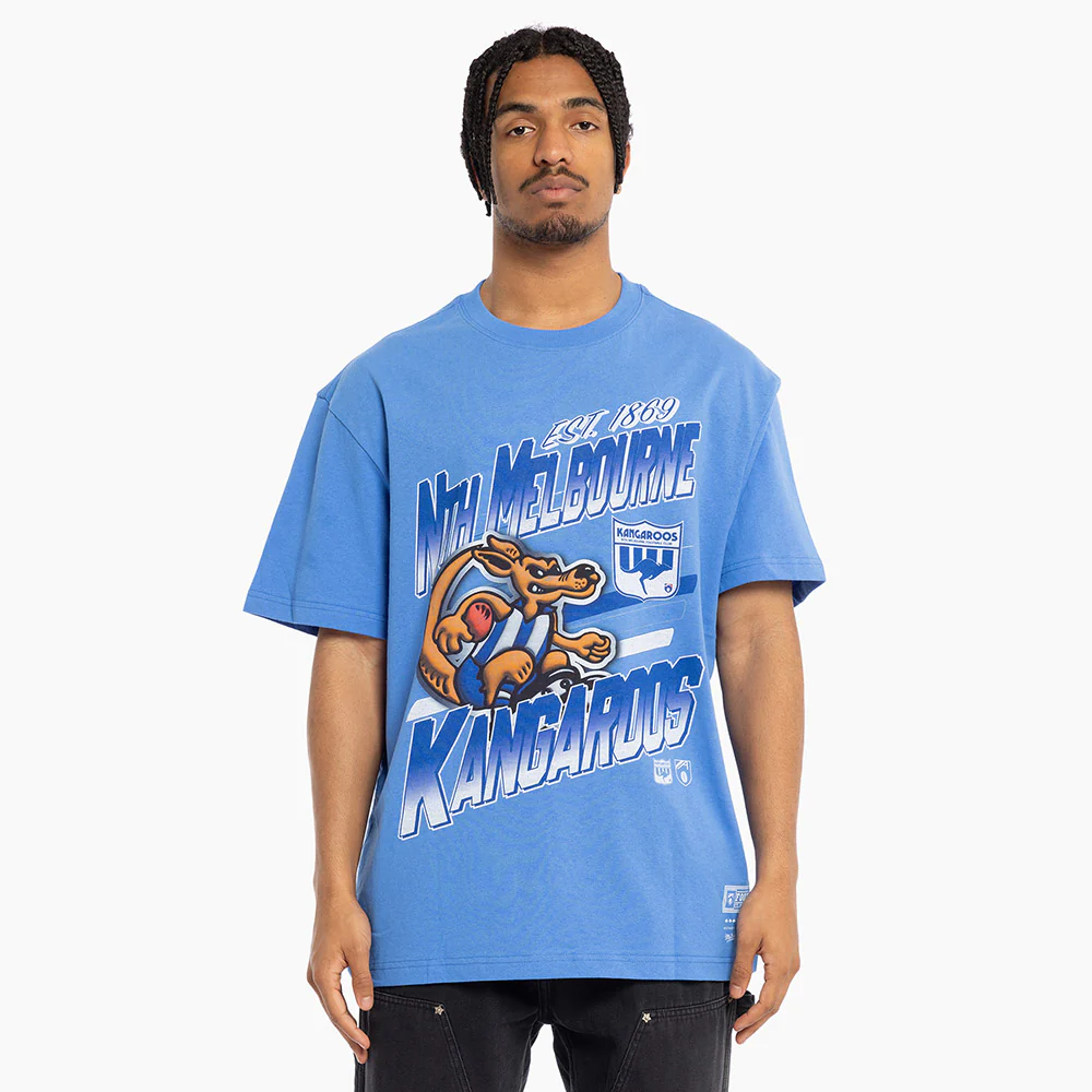 North Melbourne Mitchell & Ness Mascot Character Tee