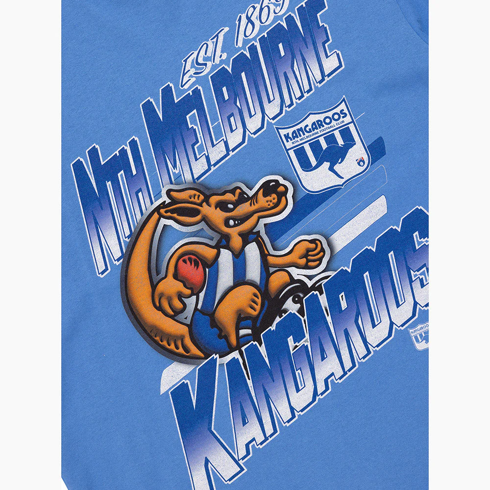 North Melbourne Mitchell & Ness Mascot Character Tee - Image 3