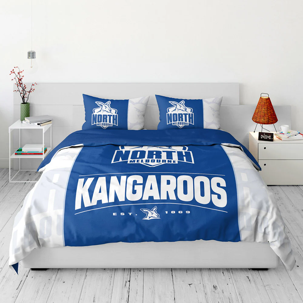 North Melbourne King Quilt Cover Set