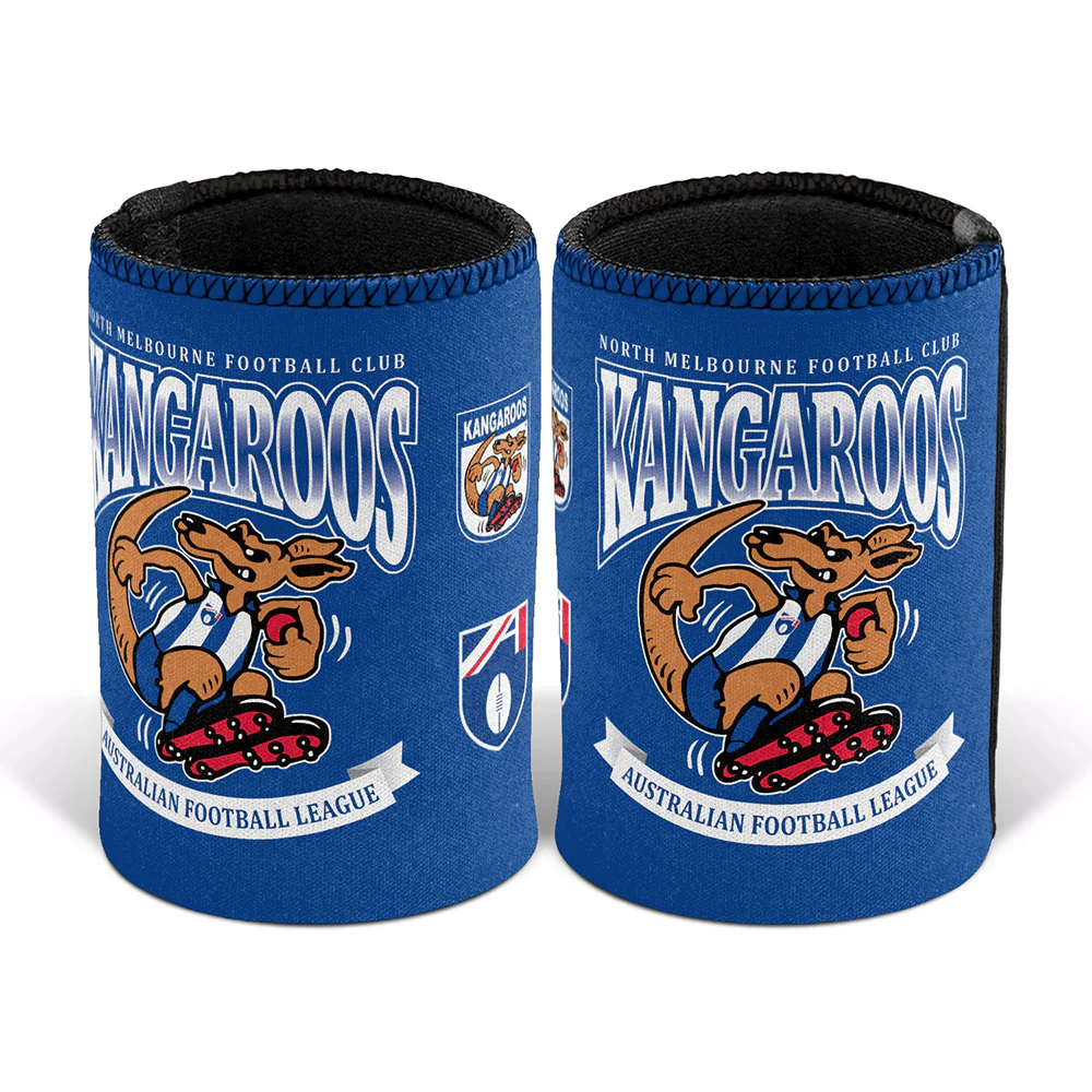 North Melbourne Retro Can Cooler