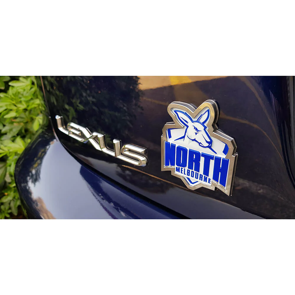 North Melbourne 3d Chrome Emblem - Image 3