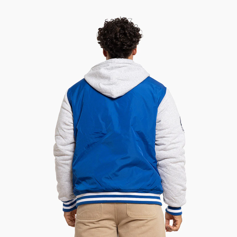 North Melbourne Adult Patchwork Bomber Jacket - Image 3