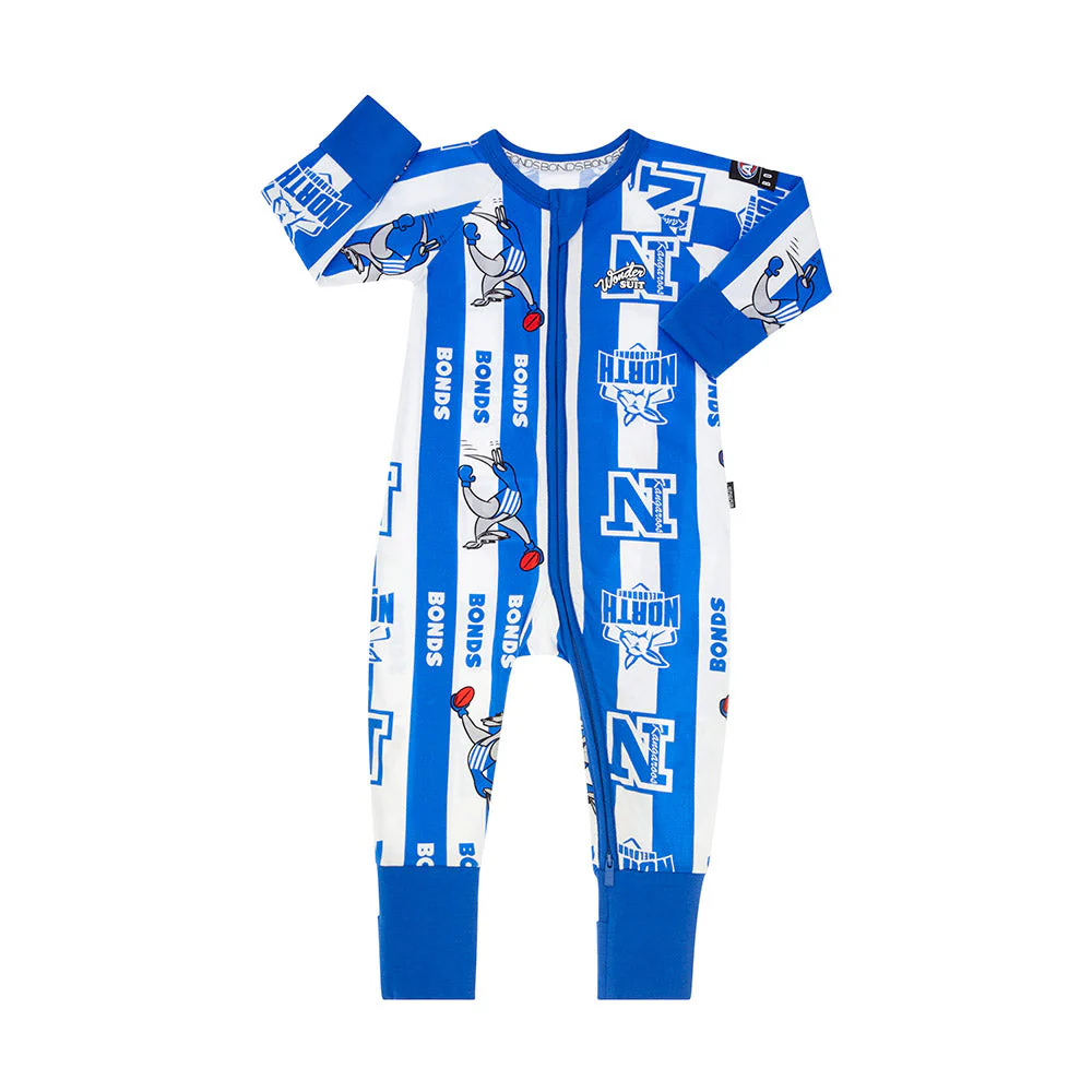 North Melbourne Babies/Toddlers Wondersuit - Image 4