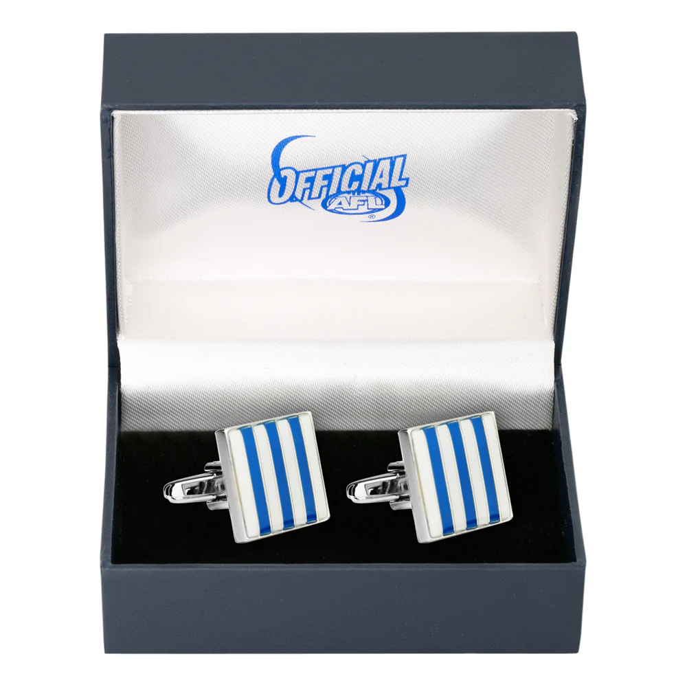 North Melbourne Coloured Cufflinks - Image 3