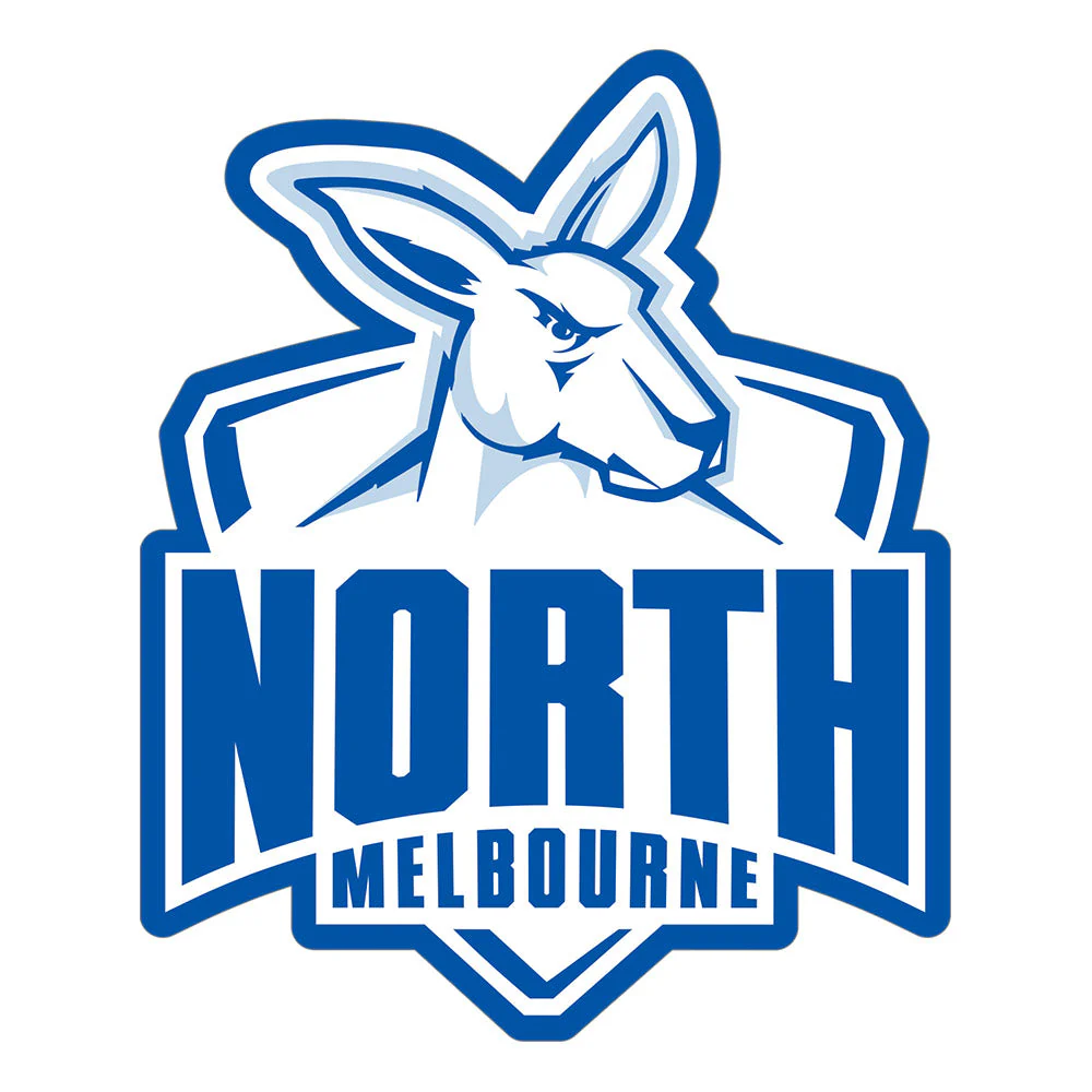 North Melbourne Die Cut Logo Sticker - Image 2