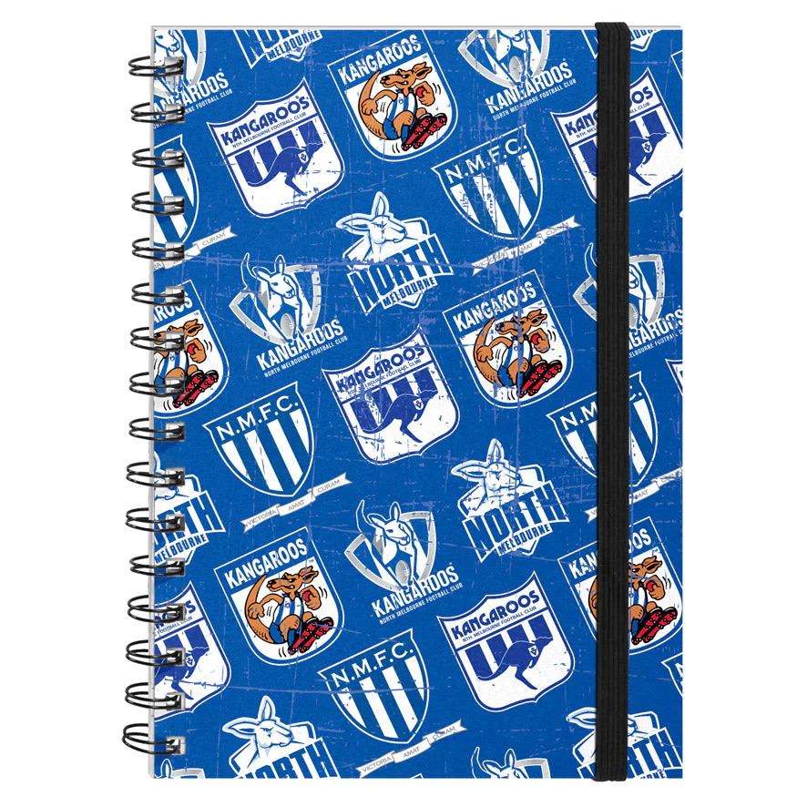 North Melbourne Hard Cover Notebook
