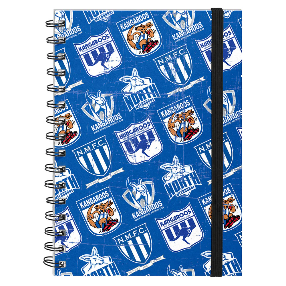 North Melbourne Hard Cover Notebook - Image 2