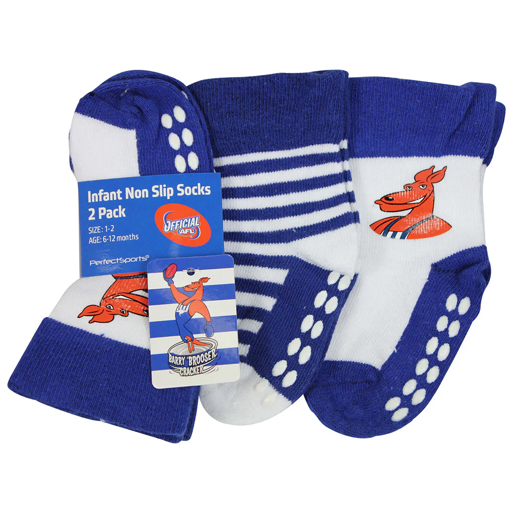 North Melbourne Infant Mascot Socks 2-Pack - Image 2