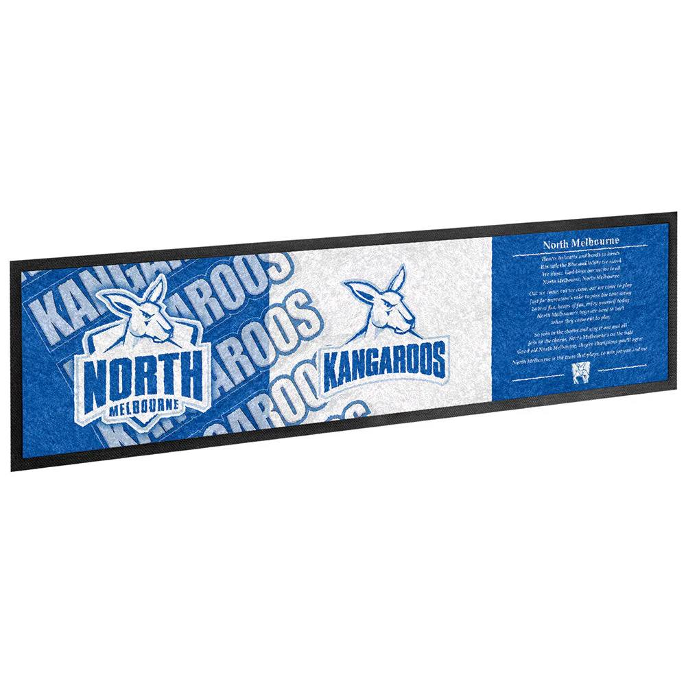 North Melbourne Lyrics Bar Runner - Image 2