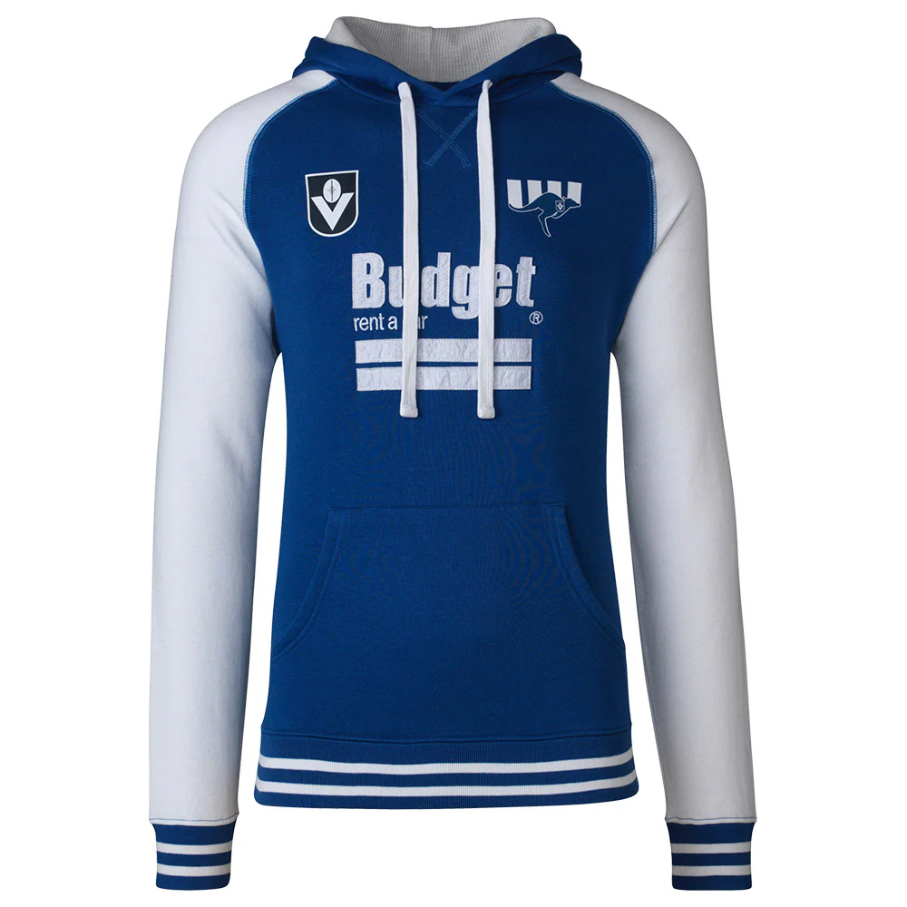 North Melbourne Mens Budget Throwback Hood