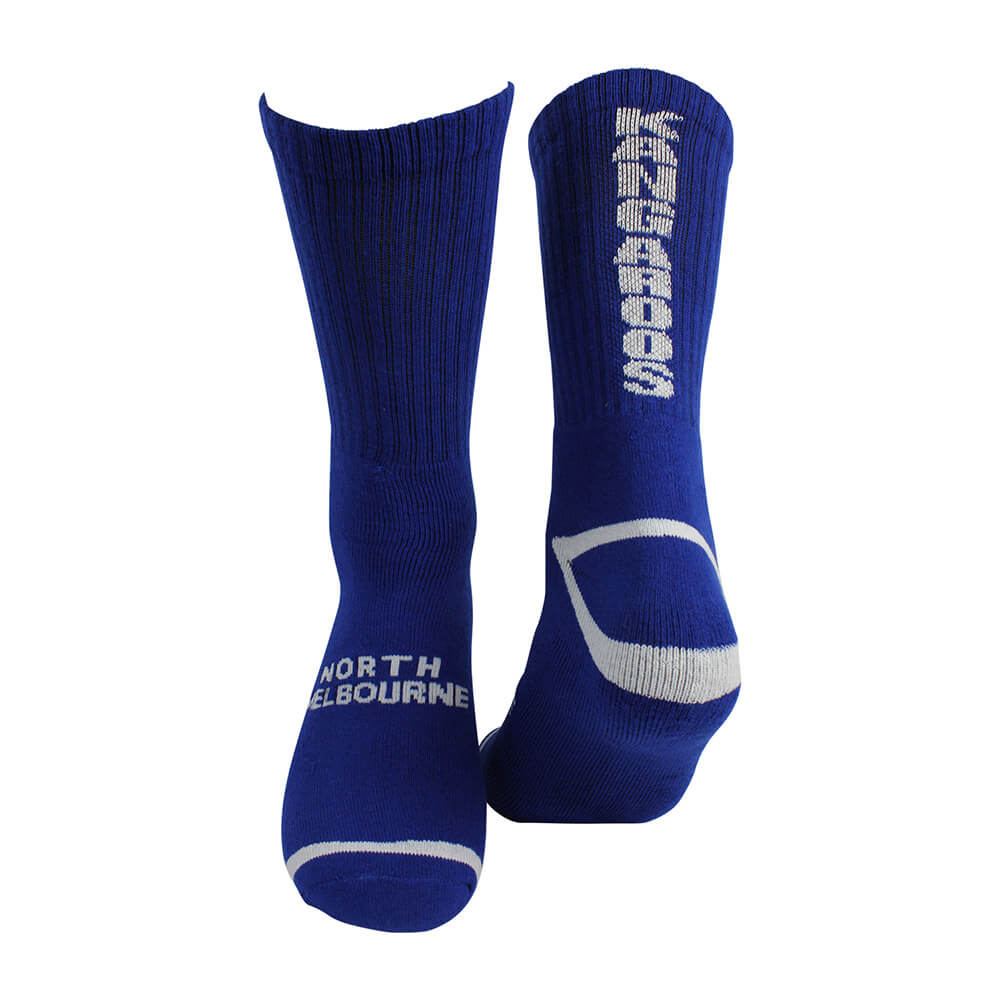North Melbourne Mens Crew Socks