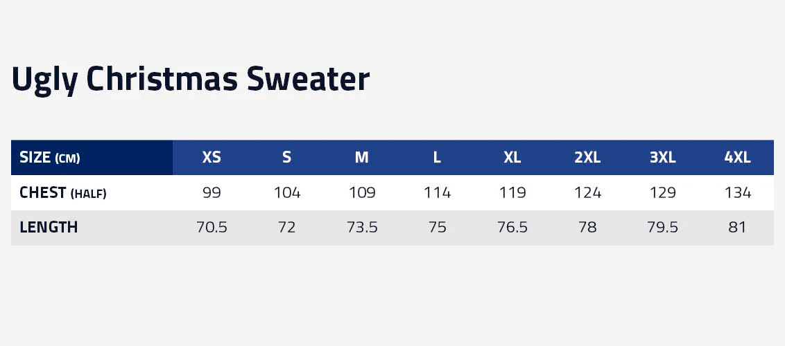 North Melbourne Mens Ugly Christmas Sweater - Image 2