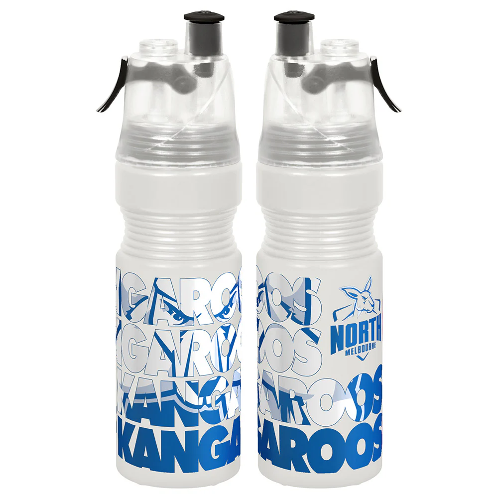 North Melbourne Misting Drink Bottle