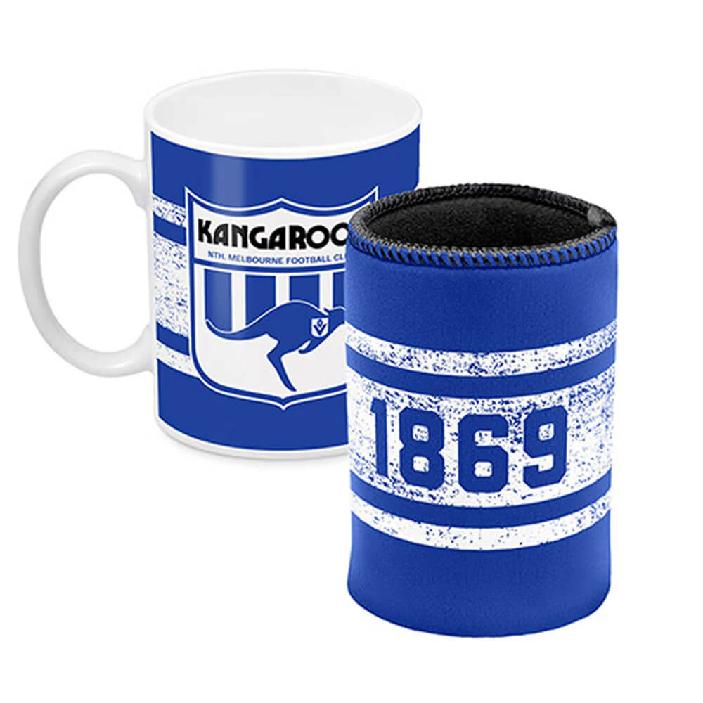 North Melbourne Mug And Can Cooler Gift Pack - Image 2