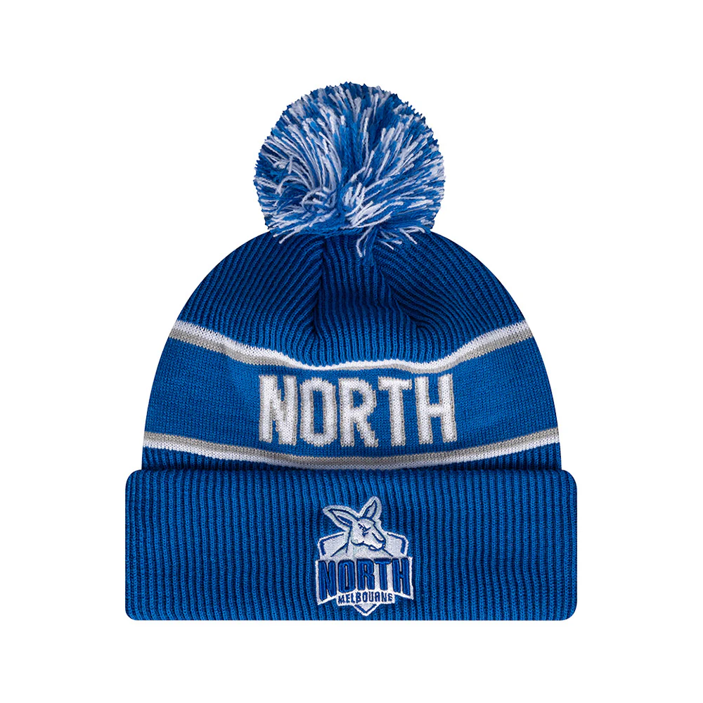North Melbourne New Era 6-Dartcuff Beanie
