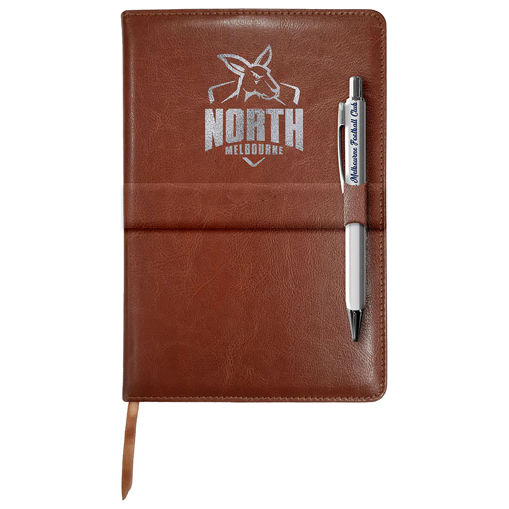 North Melbourne Notebook And Pen Gift Pack