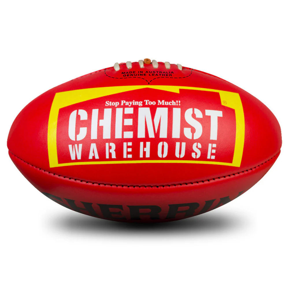 North Melbourne Red Official Game Ball - Image 3