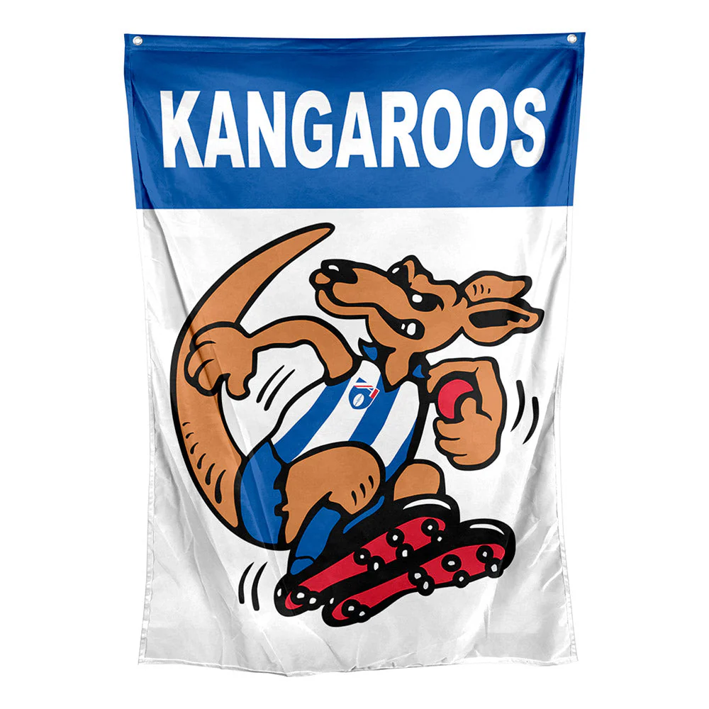 North Melbourne Retro Wall Flag - Image 2