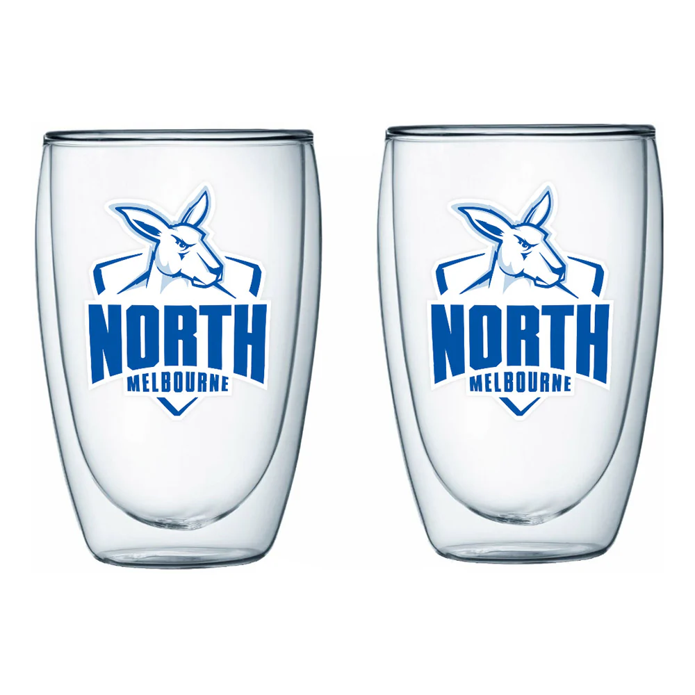 North Melbourne S/2 Double-Wall Glasses