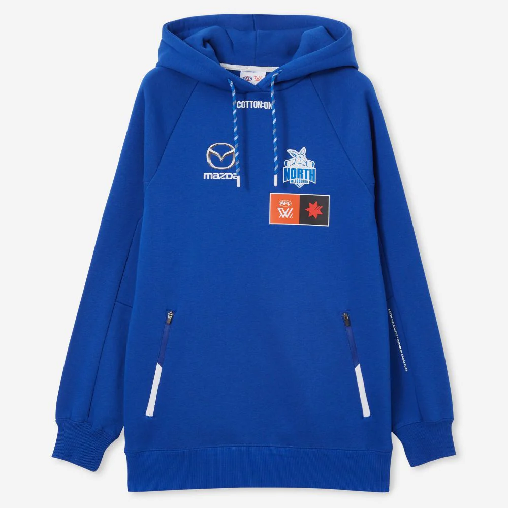 North Melbourne Season 9 AFLW Authentic Adult Hoodie