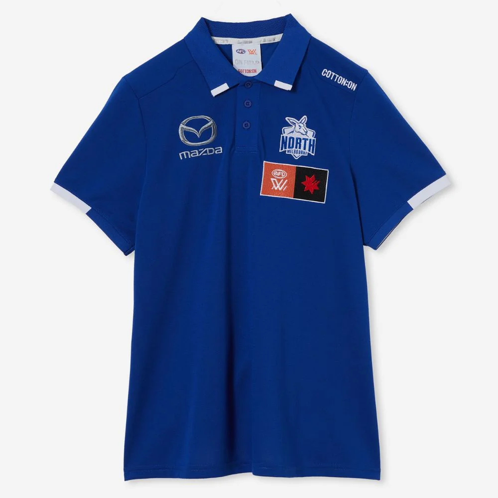 North Melbourne Season 9 AFLW Authentic Media Polo