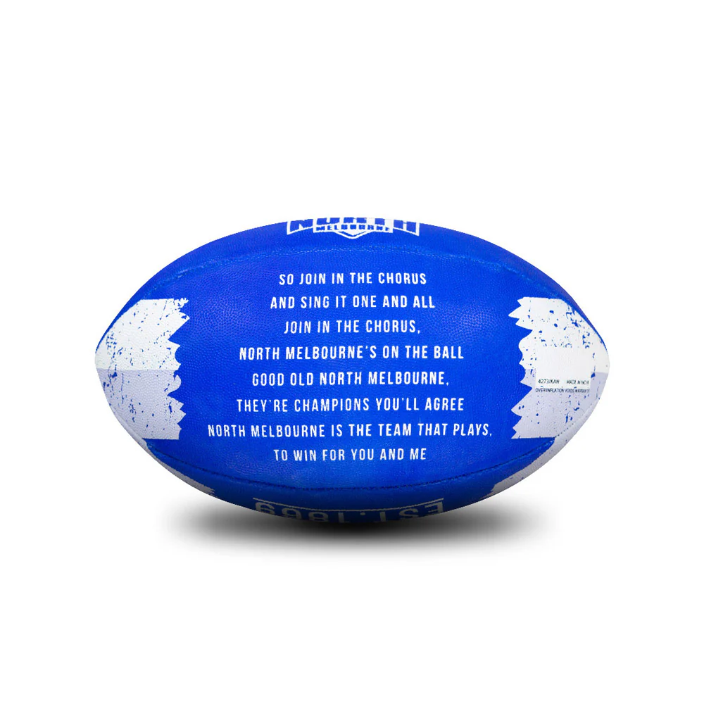 North Melbourne Song Football - Size 2 - Image 4