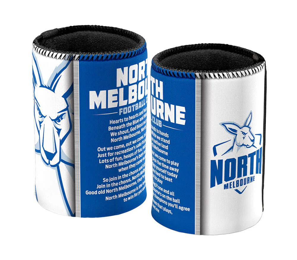 North Melbourne Team Song Can Cooler - Image 2