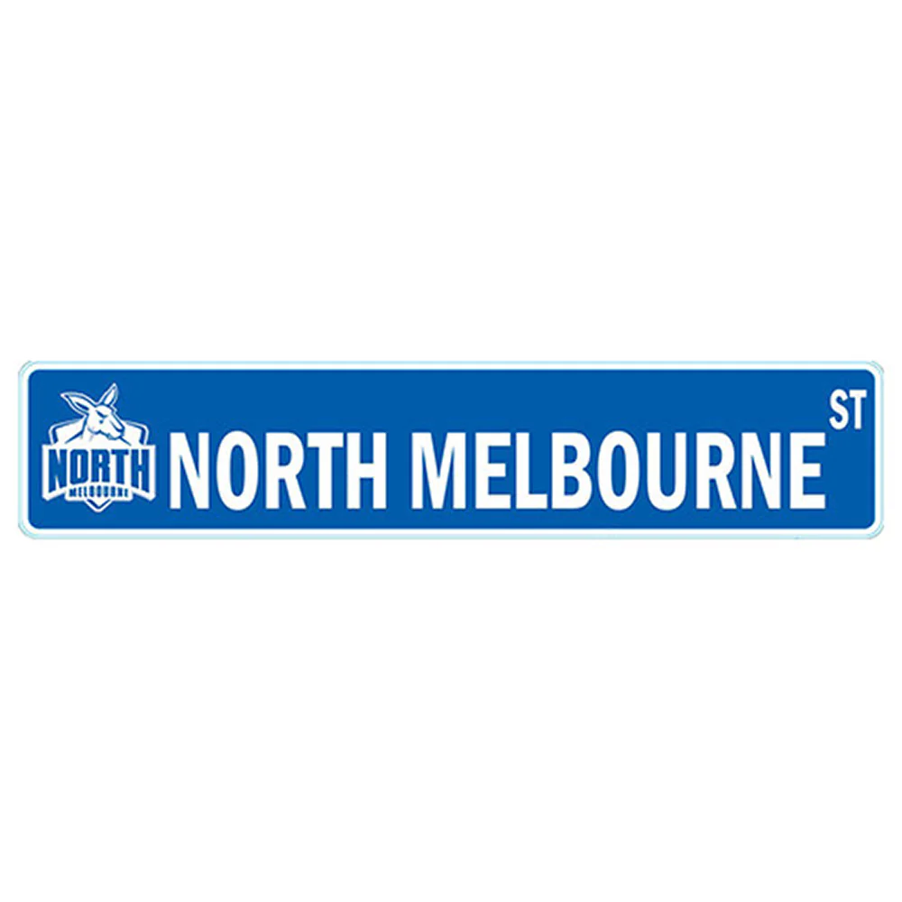 North Melbourne Tin Street Sign - Image 2