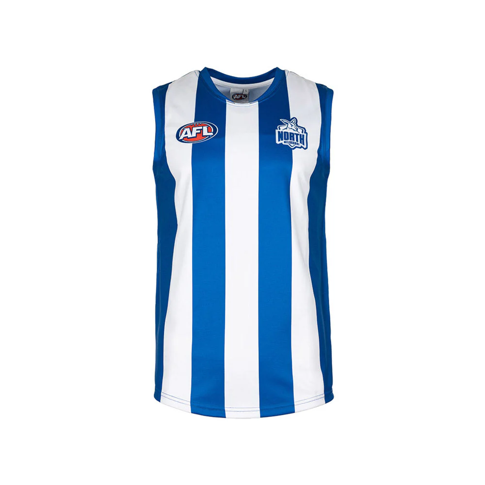 North Melbourne Toddler Sleeveless Replica Guernsey - Image 4