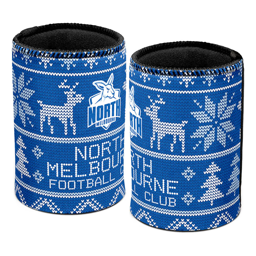 North Melbourne Christmas Can Cooler - Image 2