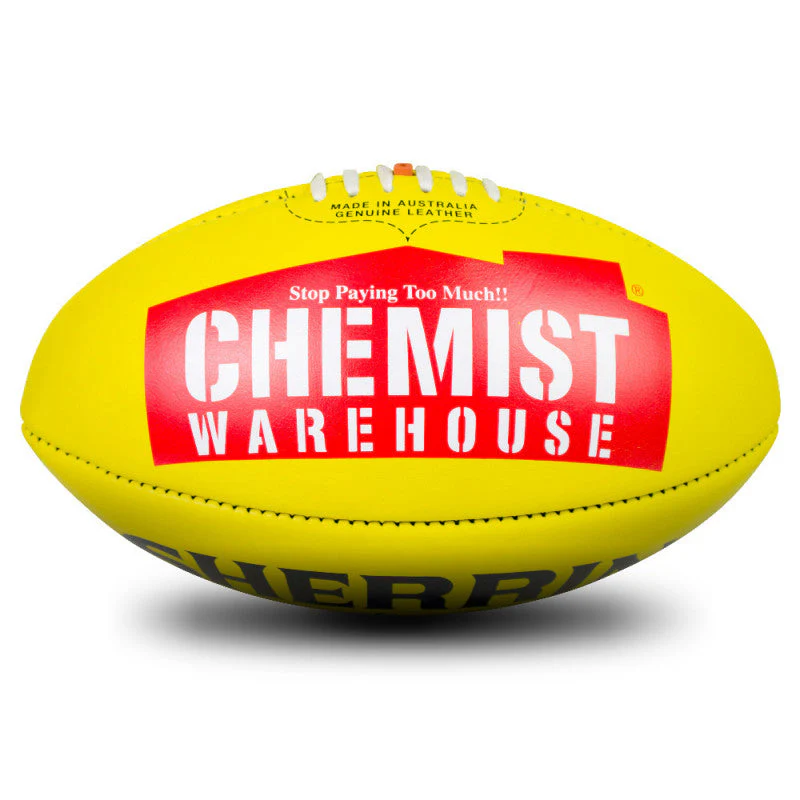 North Melbourne Yellow Official Game Ball - Image 5