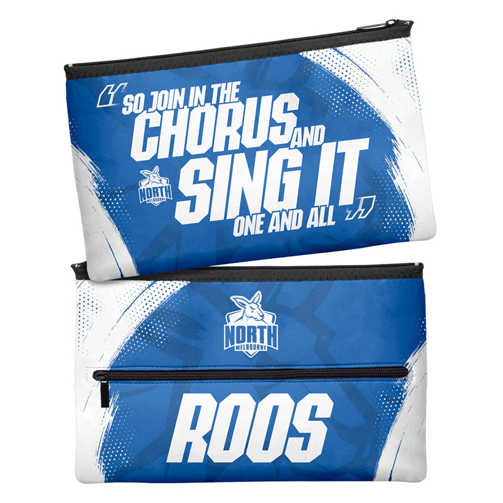 North Melbourne Large Pencil Case - Image 2