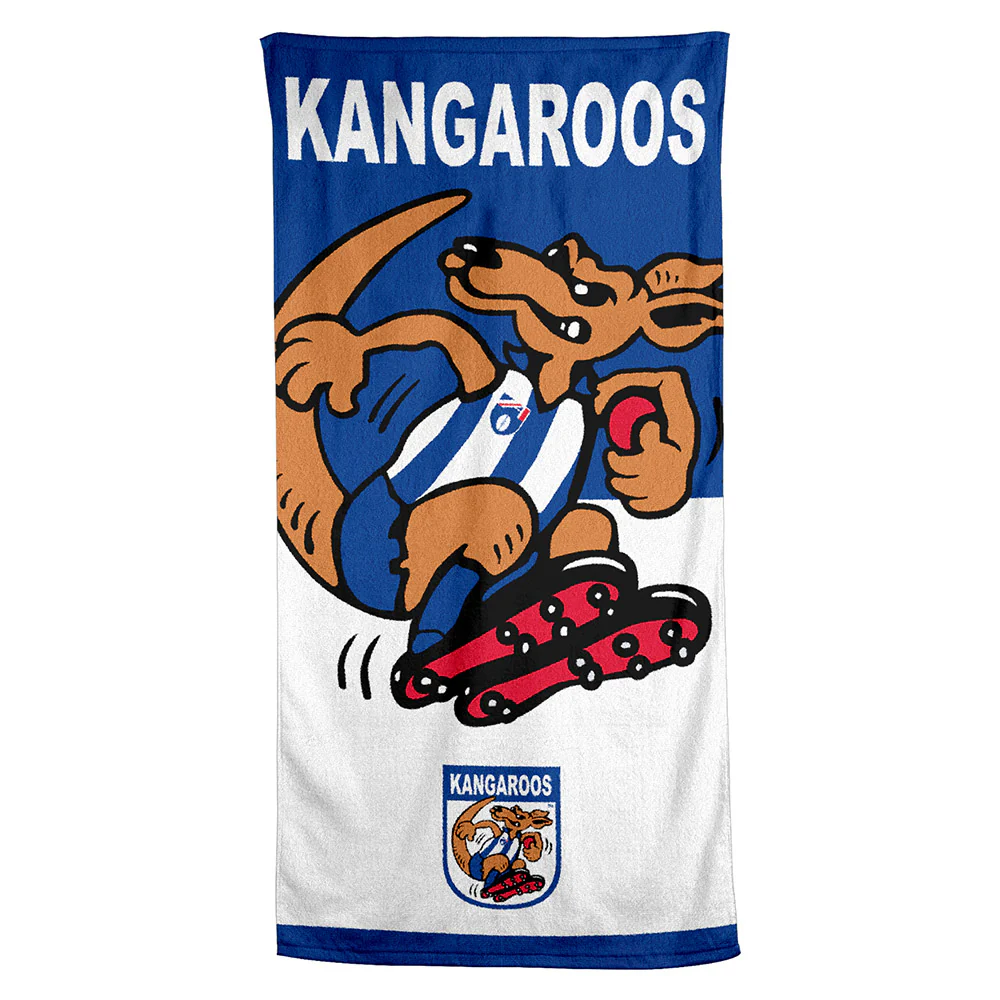 North Melbourne Jumbo Beach Towel