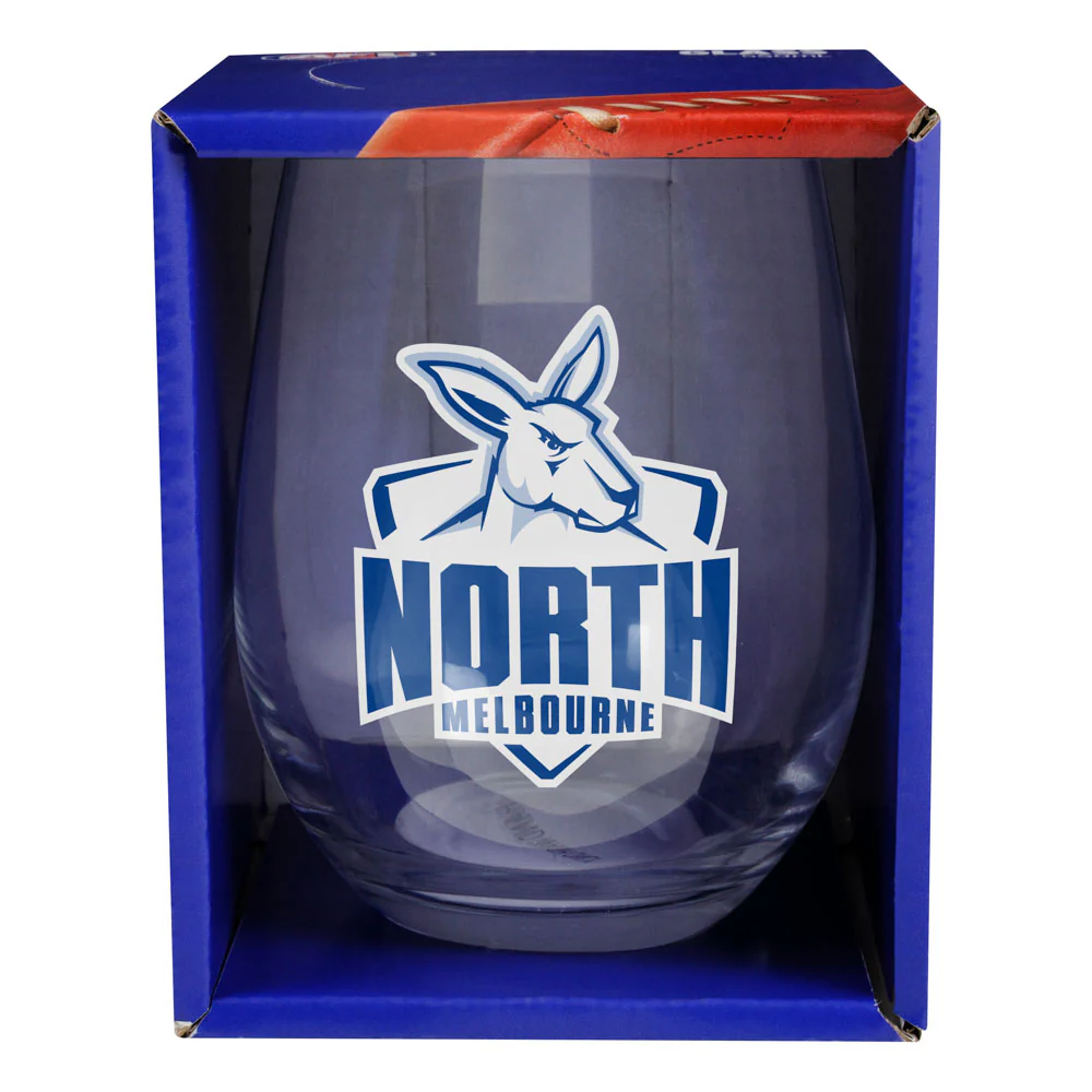 North Melbourne Kangaroos Globe Glass - Image 2