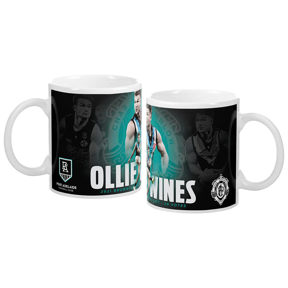 Ollie Wines 2021 Brownlow Mug - Image 2
